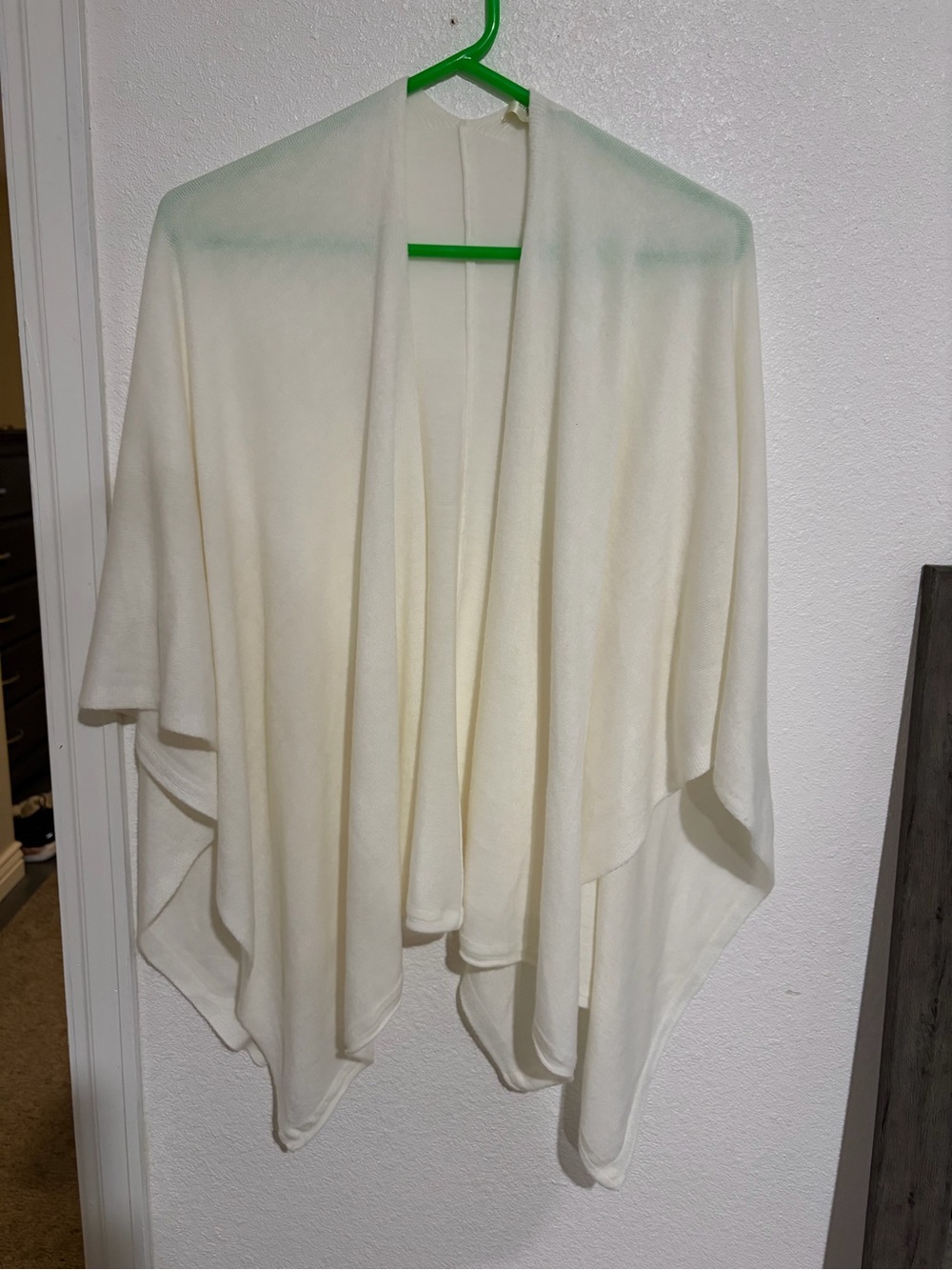 Simply Noelle Cream Open Front wrap